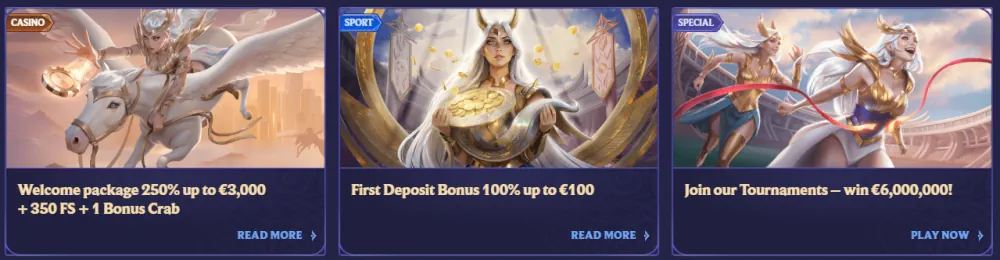 DivaSpin welcome package and first deposit bonus promotional banners.